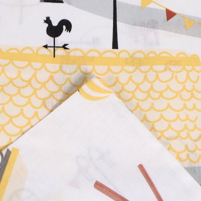 Постельное бельё Постельное бельё "Этель" 1,5 сп Fantastic town (вид 2) 143х215см,150х214см,50х70см-1 шт, 100% хл, бязь