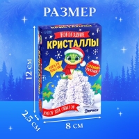 Набор для опытов &laquo;Новогодние кристаллы&raquo;, со змеей