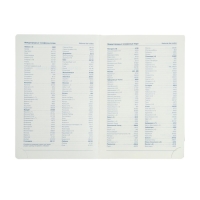 Ежедневник НЕдатированный А5, 136 листов в линейку, кожзам "Небраска", золотой срез, зеленый