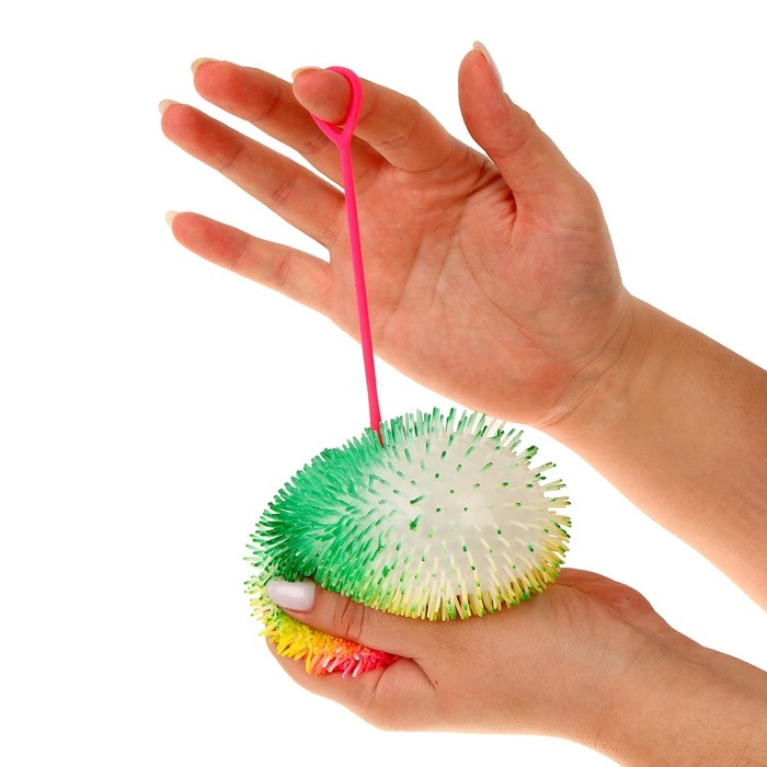 Ёжка &laquo;Пушистик&raquo; световой, цвета МИКС