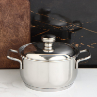 Кастрюля &laquo;Классика-прима&raquo;, 1.5 л, d=16 см, капсульное дно, индукция,цвет серебряный