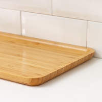 Блюдо для подачи Доляна Striata, прямоугольное, 36&times;25 см, бамбук