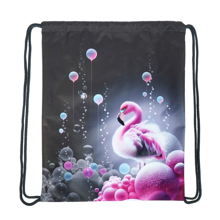 Мешок для обуви 435 х 360 мм, Stavia (плотность 600D с водоотталкивающей ПУ-пропиткой) Мешок для обуви 435 х 360 мм, Stavia (плотность 600D с водоотталкивающей ПУ-пропиткой) "Фламинго"