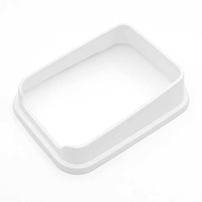 Туалет Туалет "Сима Люкс" с сеткой и бортом 30 х 39 х 19 см, серый