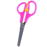 Ножницы детские 13 см, безопасные, пластиковые ручки с фиксатором, Минни Маус, МИКС Ножницы детские 13 см, безопасные, пластиковые ручки с фиксатором, Минни Маус, МИКС