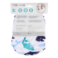 Трусики-подгузник, многоразовый, с 3-х слойным вкладышем «Киты», Крошка Я Трусики-подгузник, многоразовый, с 3-х слойным вкладышем «Киты», Крошка Я