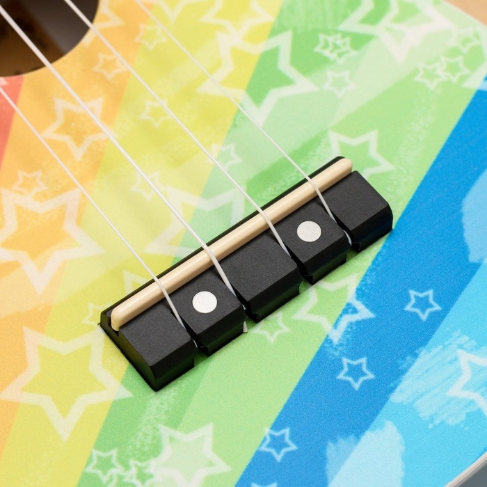 Укулеле сопрано Music Life, звездная радуга Укулеле сопрано Music Life, звездная радуга