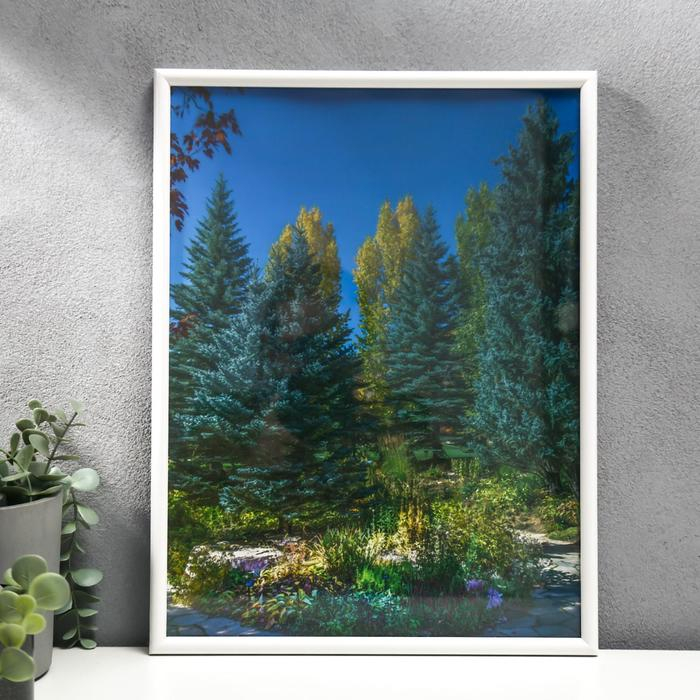 Фоторамка 30х40 45-b (Ф) белый (пластиковый экран) Фоторамка 30х40 45-b (Ф) белый (пластиковый экран)