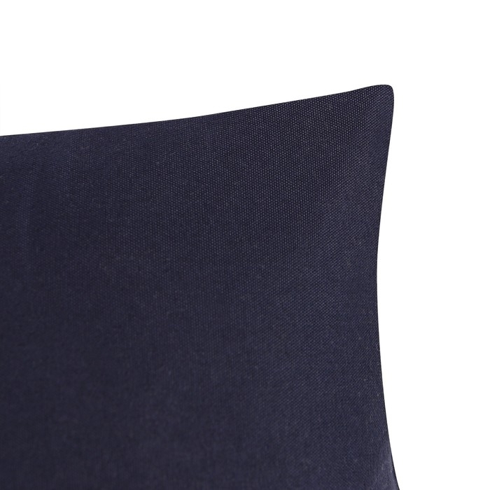 Наволочка декоративная Экономь и Я цвет синий, 40 х 40 см, полиэстер Наволочка декоративная Экономь и Я цвет синий, 40 х 40 см, полиэстер