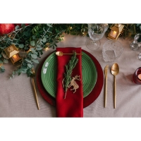 Тарелка подстановочная «Талисман», d=32 см, цвет красный Тарелка подстановочная «Талисман», d=32 см, цвет красный