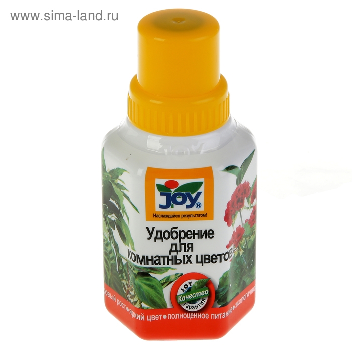 Жидкое удобрение JOY, Для Комнатных цветов, 250 мл Жидкое удобрение JOY, Для Комнатных цветов, 250 мл