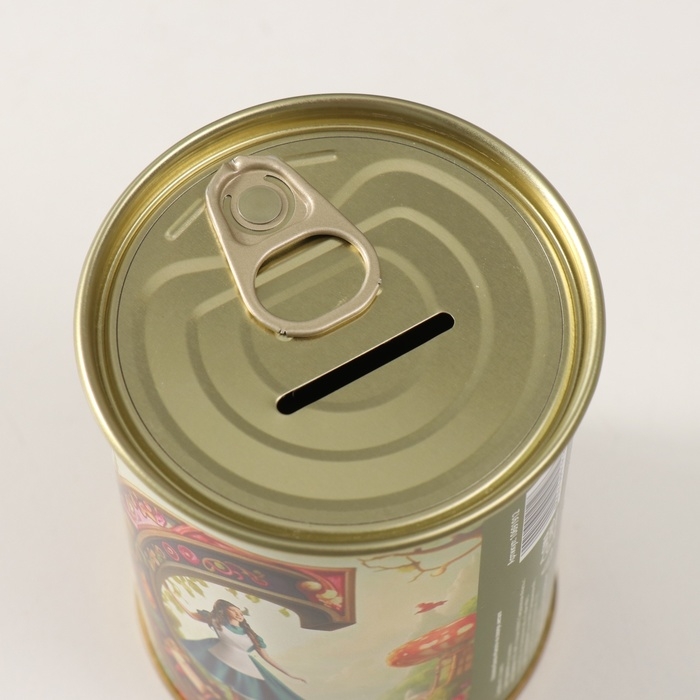 Копилка-банка металл "Накопи на сказку"