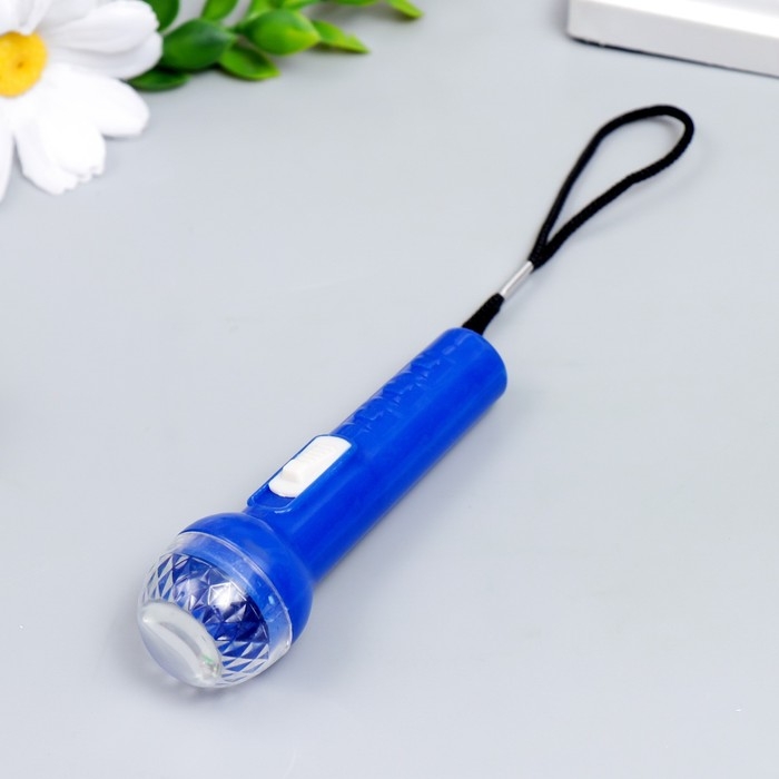 Фонарик свет на кольце "Шар" МИКС светит XJM-K11 9х3х3 см