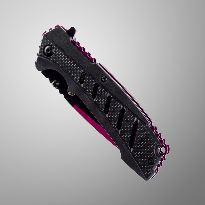 Нож складной городской "Хамелеон" розовый