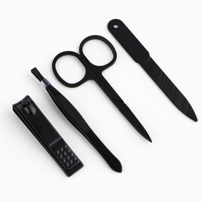 Маникюрный набор 4 предмета «Настоящий мужчина» , 10,2 х 7 см Маникюрный набор 4 предмета «Настоящий мужчина» , 10,2 х 7 см