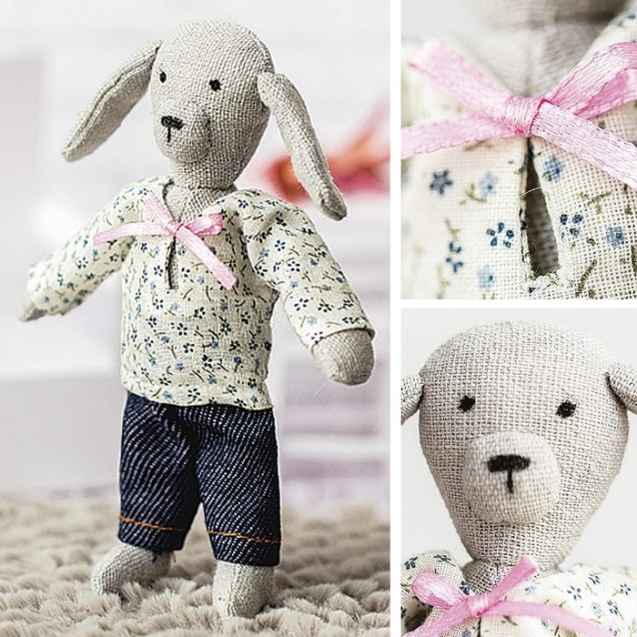 Набор для шитья. Мягкая игрушка своими руками &laquo;Собачка Джули&raquo;, 15 см