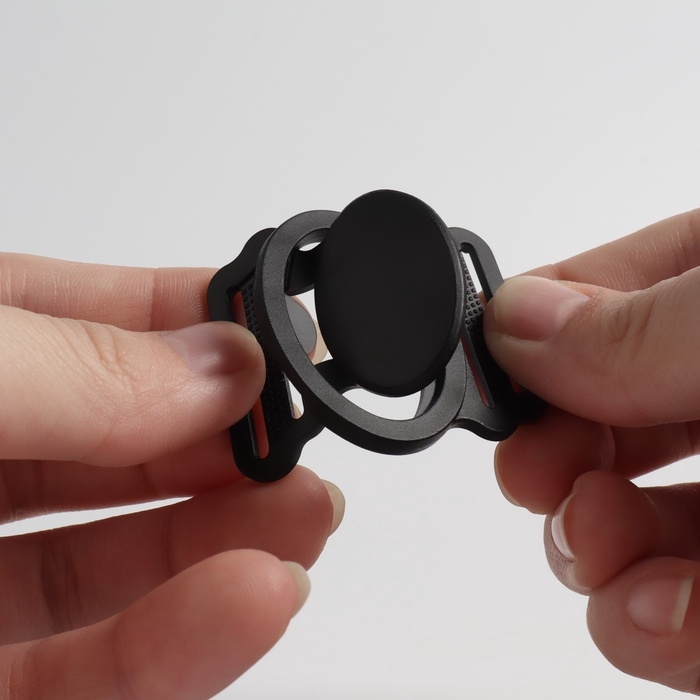 Фастекс 25 мм, 5,2 х 4 см, 10 шт, цвет чёрный