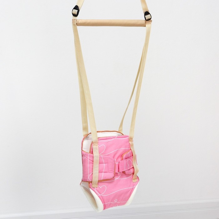 Прыгунки №1, 2в1 &laquo;Сердечки&raquo; (прыгунки, качели, тарзанка)