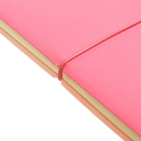 Ежедневник недатированный A5 136 листов deVENTE. Jane, мягкая обложка пвх, резинка, перфорация, ляссе, блок 70, розовый Ежедневник недатированный A5 136 листов deVENTE. Jane, мягкая обложка пвх, резинка, перфорация, ляссе, блок 70, розовый