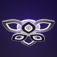 Люстра с ПДУ "Лючия" 6хLED 204Вт 3000-6000К RGB белый 70х70х10см