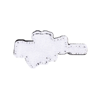 Нашивка - шеврон "Гроза" ПВХ, 9 х 4.5 см Нашивка - шеврон "Гроза" ПВХ, 9 х 4.5 см