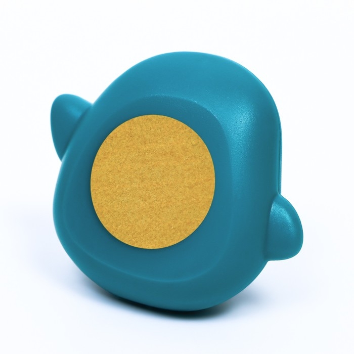 Игрушка для кошек с кошачьей мятой Игрушка для кошек с кошачьей мятой "Пингвин", 6 см, бирюзовая