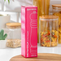 Мельница для специй Доляна, 21,5&times;5 см, металлический механизм, цвет светлое дерево