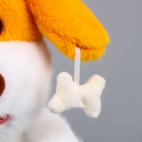 Мягкая игрушка «Собака» с косточкой, 21 см Мягкая игрушка «Собака» с косточкой, 21 см