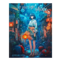 Дневник для 5-11 классов "Аниме. Девушка", твёрдая обложка, глянцевая ламинация, 48 листов Дневник для 5-11 классов "Аниме. Девушка", твёрдая обложка, глянцевая ламинация, 48 листов