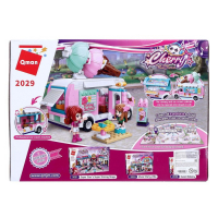 Конструктор Девчонки &laquo;Фургон кафе-мороженое&raquo;, 2 минифигуры и 388 деталей