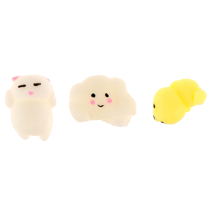 Мялка-антистресс «Зверята» в яйце, набор 3 шт, цвета МИКС Мялка-антистресс «Зверята» в яйце, набор 3 шт, цвета МИКС