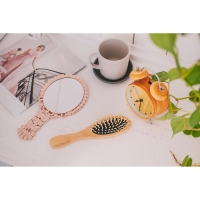 Расчёска массажная «Натурель», 6 × 22 см, цвет «светлое дерево» Расчёска массажная «Натурель», 6 × 22 см, цвет «светлое дерево»