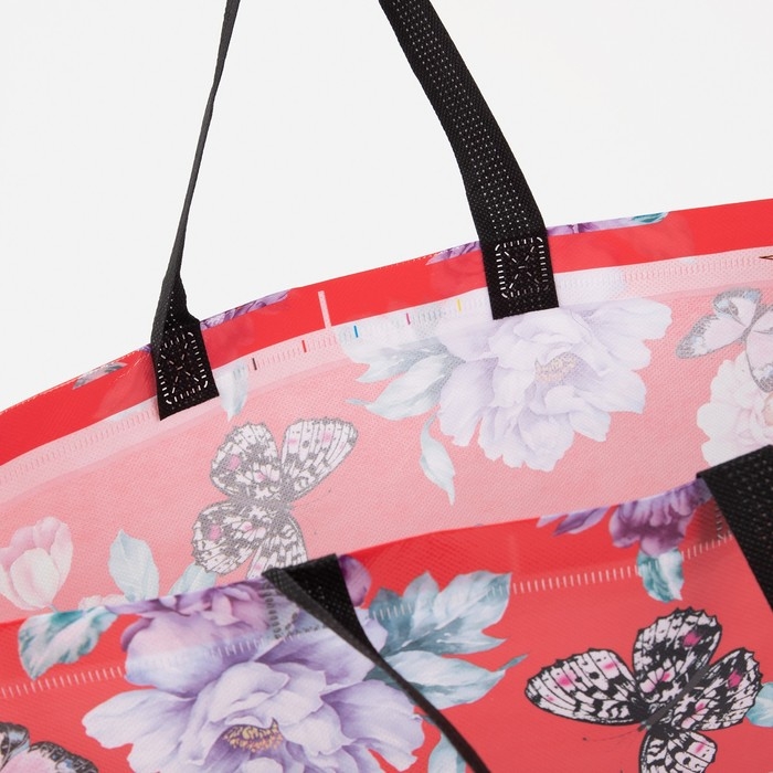 Сумка хозяйственная без застёжки, красный Сумка хозяйственная без застёжки, красный