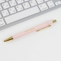 Ручка шариковая синяя паста 0.7 мм «С 8 марта» пластик с тиснением на корпусе Ручка шариковая синяя паста 0.7 мм «С 8 марта» пластик с тиснением на корпусе