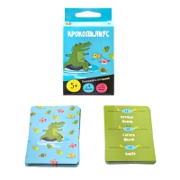 Игра настольная «Крокодилиус», от 4 игроков, 5+ Игра настольная «Крокодилиус», от 4 игроков, 5+