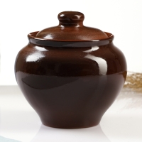 Горшок для запекания "Русский" 0,7л / 14х14см, былина Горшок для запекания "Русский" 0,7л / 14х14см, былина