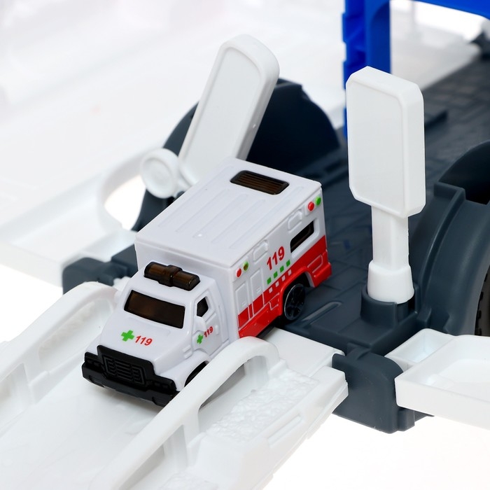 Парковка &laquo;Скорая&raquo;, трансформация, подвижные детали