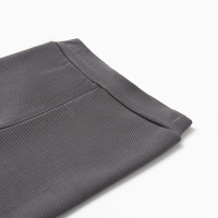 Леггинсы для девочки на флисе Collorista, цвет серый, рост 140 см