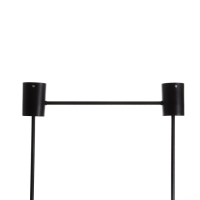 Светильник BayerLux "Лучик" 2хЕ27 40Вт черный 50х5х30-130см Светильник BayerLux "Лучик" 2хЕ27 40Вт черный 50х5х30-130см