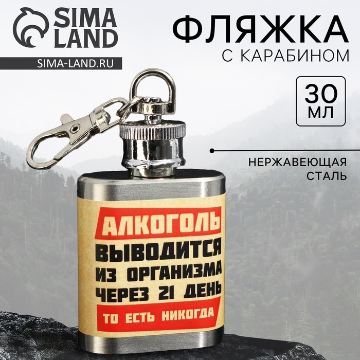 Фляжка &laquo;Никогда&raquo;, 30 мл