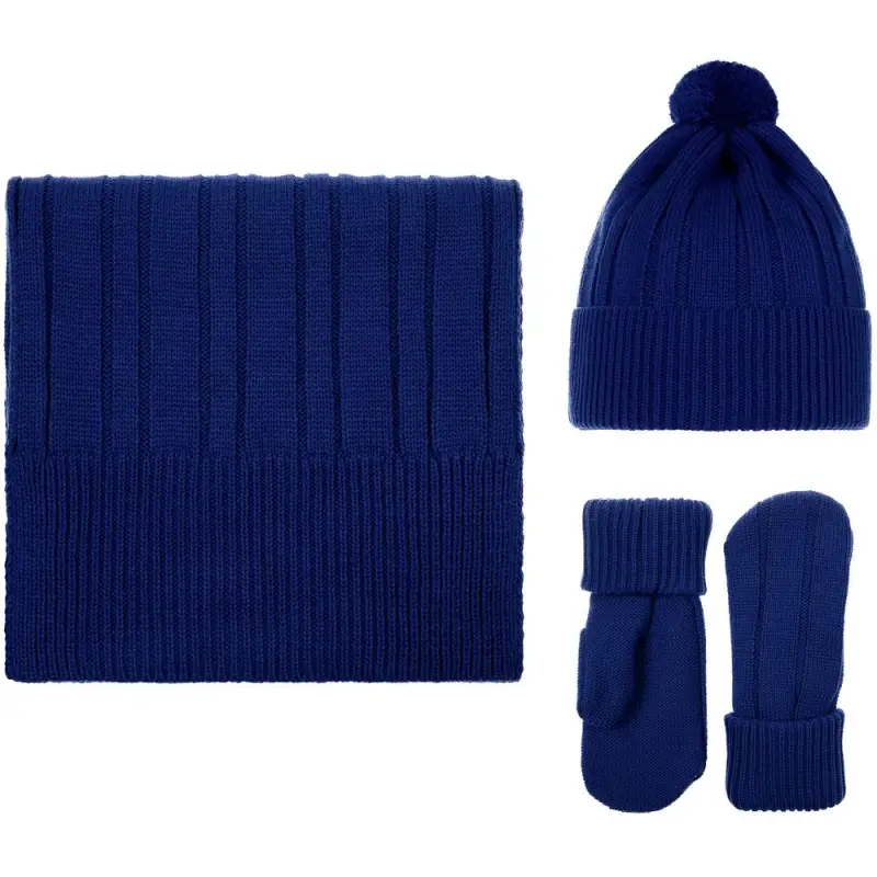 Шапка Knit Beat, темно-синяя Шапка Knit Beat, темно-синяя