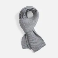 Шарф Nordkyn, светло-серый меланж