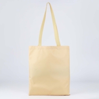 Шопер &laquo;Мопс&raquo; без молнии, без подклада, цвет бежевый