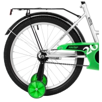 Велосипед 20" Novatrack VECTOR, цвет серебристый Велосипед 20" Novatrack VECTOR, цвет серебристый