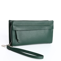 Кошелёк женский на молнии, цвет зелёный Кошелёк женский на молнии, цвет зелёный