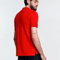 Рубашка поло мужская Adam, красная, размер L