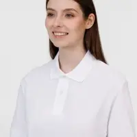 Рубашка поло унисекс Pacific, белая, размер M