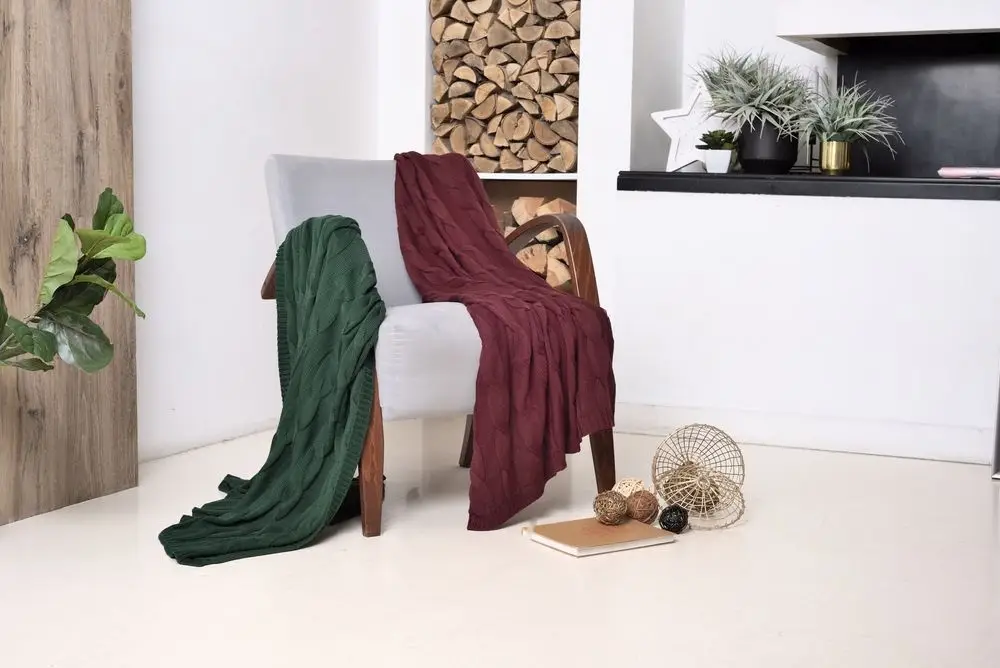 Плед Stille, зеленый Плед Stille, зеленый