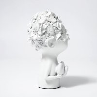 Статуэтка полистоун &laquo;Любовь&raquo; цвет белый 12 х 6,5 х 22 см