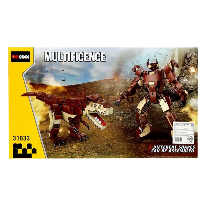 Конструктор Дино «Тираннозавр», 443 детали Конструктор Дино «Тираннозавр», 443 детали